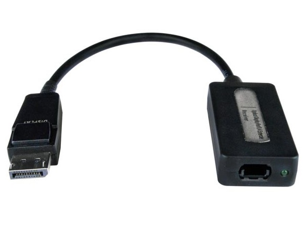 st-fodp14-mpo-200m 8K DisplayPort 1.4 Extender via One 12-Strand MPO Multimode Fiber Optic Cable by NTI