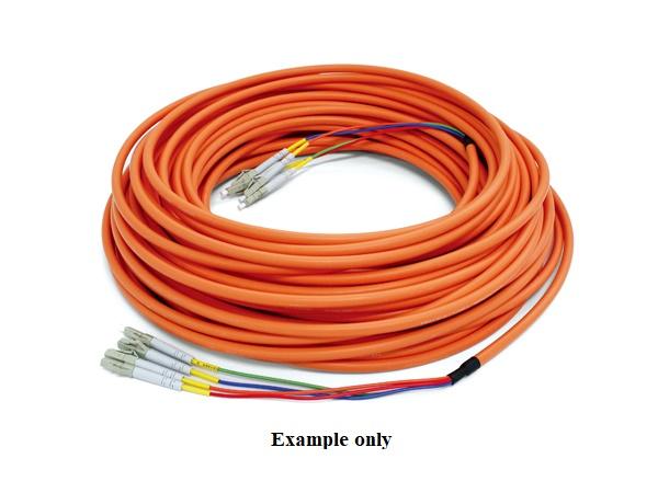 FOP-LC-10M-4 4 Ch 33ft/10m LC Multi-Mode Plenum Fiber Optic Cable by Ophit