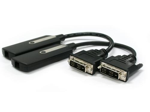 DSH-M Optical DVI Extender (Transmitter/Receiver)  module dongle set by Ophit
