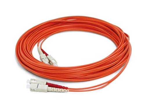 FOP-SC-10M-FD 10 M SC terminated Duplex M-mode plenum fiber optic cables by Ophit