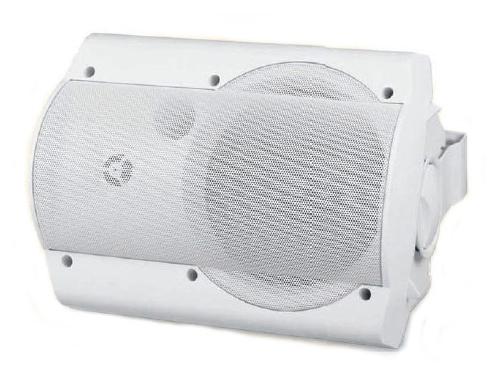 AMPLV602W 6.5 inch 4 Ohms Low voltage surface mount amplified speaker/White/80Hz-20kHz by OWI
