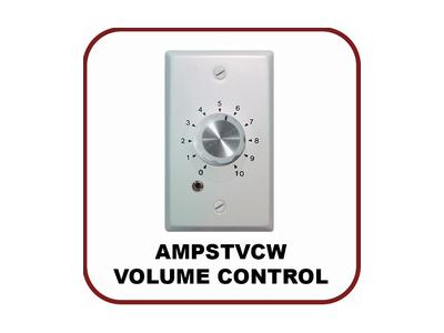AMPSTVCW Line Level Stereo/Mono Volume Control with 3.5 mini stereo input by OWI
