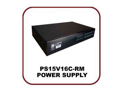PS15V16C-RM 16 Channels 15VDC Rack Mounted Power Supply by OWI