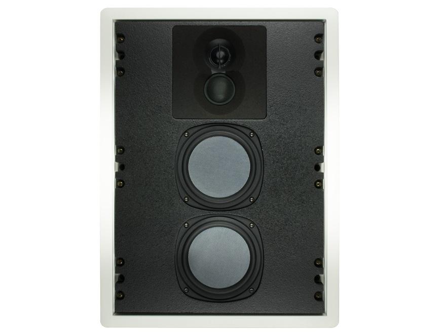 CI120 Dual 5.25in 3-Way In-Wall Speaker/55Hz-22kHz by Phase Technology