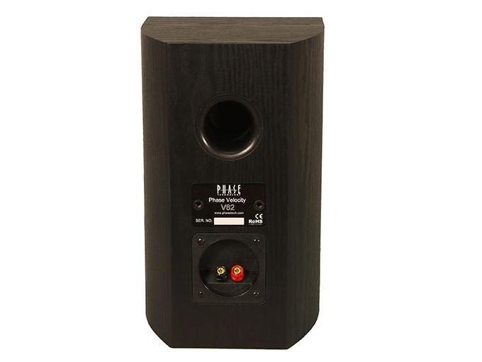 V62 6.5in 2-Way Bookshelf Speaker/45 Hz - 20 kHz by Phase Technology