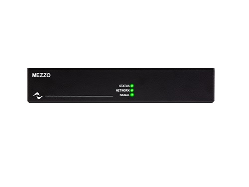 Mezzo 324 AD 320W/4-Channel Compact Amplifier with DSP and Dante by Powersoft