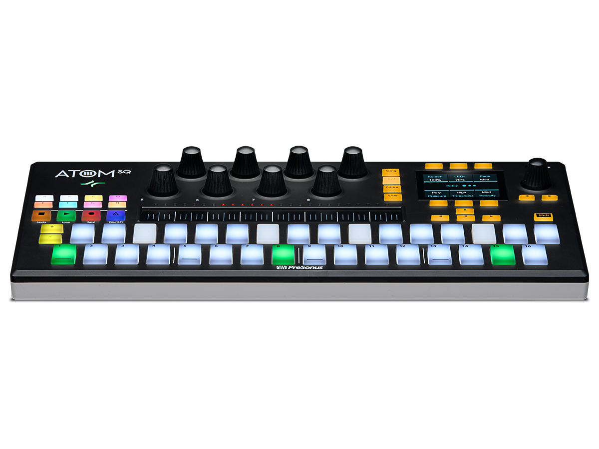 ATOM SQ Hybrid MIDI Keyboard/Pad Performance and Production Controller by  PreSonus