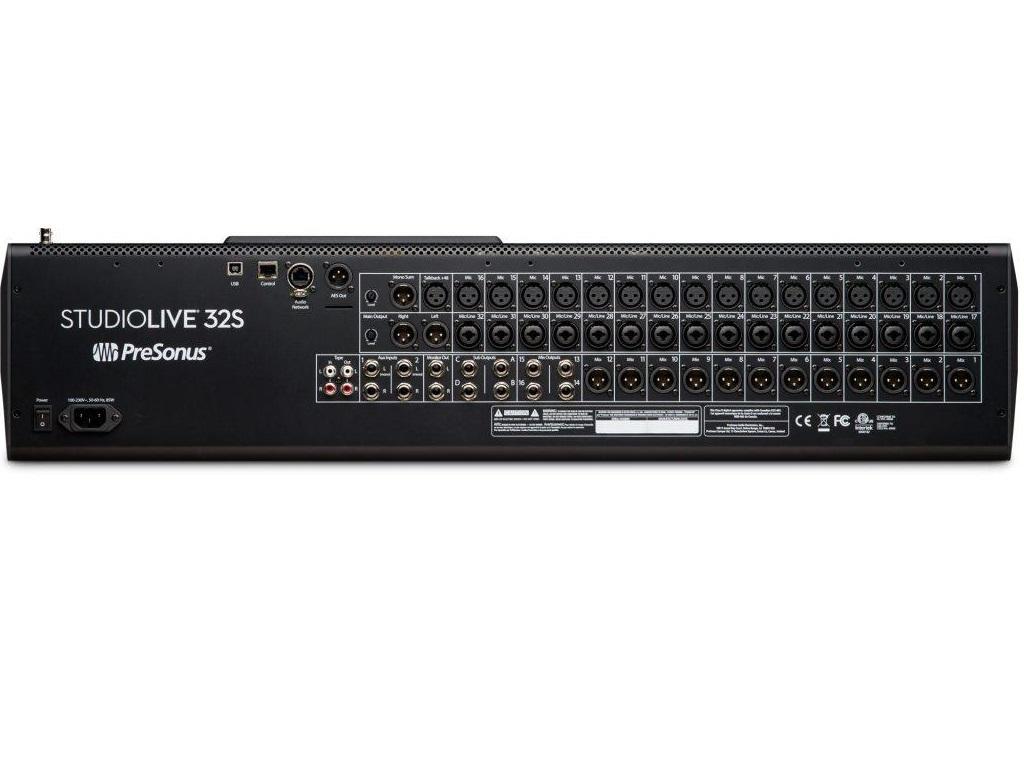 presonus studiolive 32 series iii digital mixer