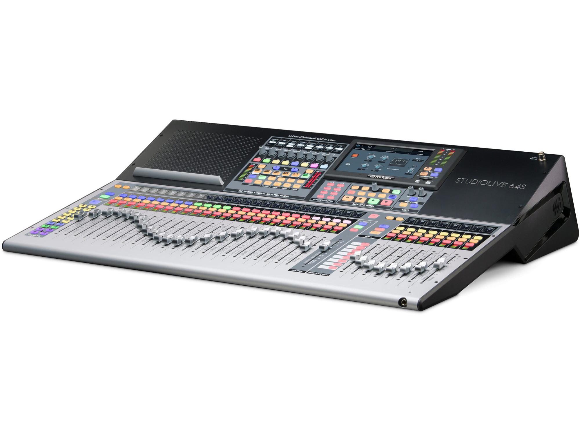 StudioLive 64S Series III 64-channel/43-bus Digital Mixer with AVB networking and quad-core FLEX DSP Engine by PreSonus