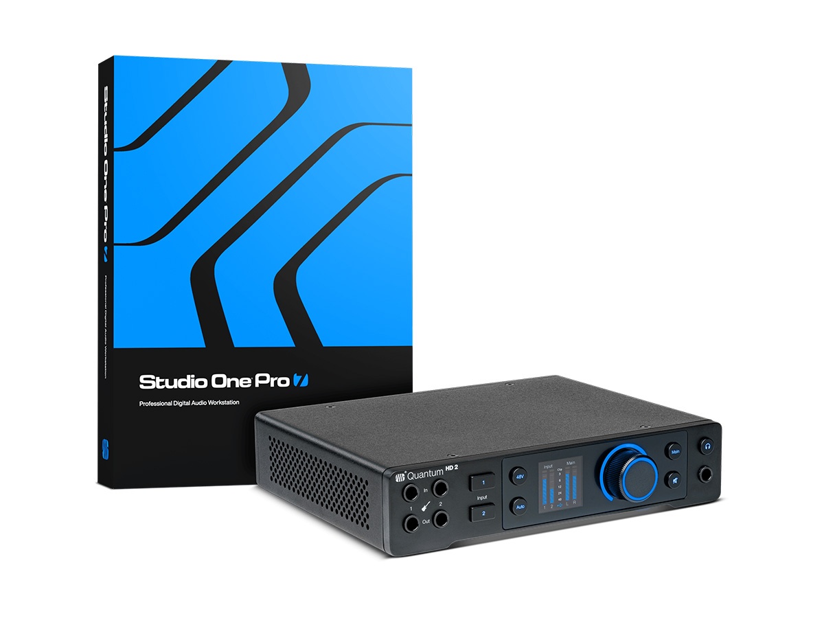 PreSonus QUANTUM HD 2 20x24 USB-C 32-bit/192kHz 2 MAX-HD Preamps