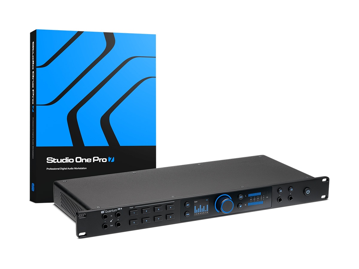 PreSonus QUANTUM HD 8 USB-C 8-In 32-bit 192kHz MAX-HD Preamps