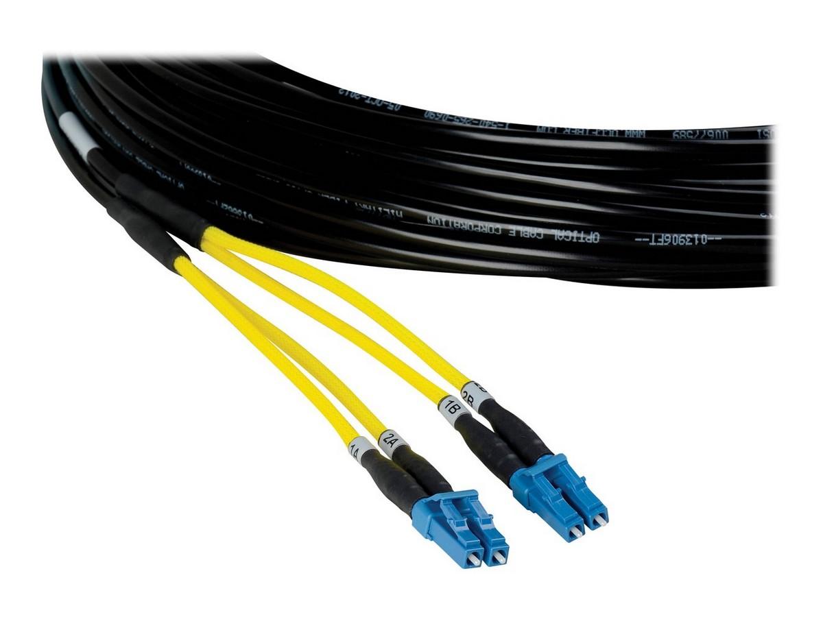 FLC2-010 Multi-Mode 2 LC Fiber Optic Cable w TotalWire Technology - 10m by PureLink