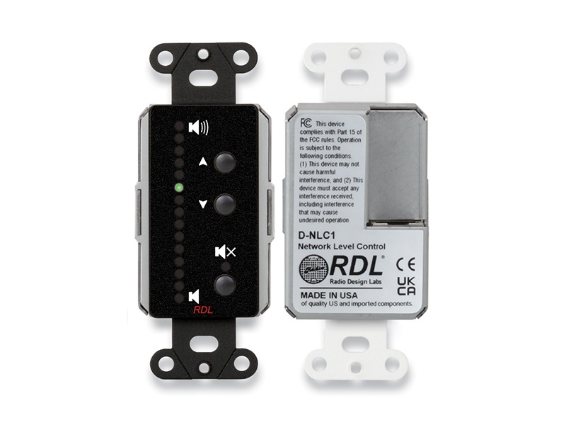 DB-NLC1 Network Remote Control with LEDs by RDL