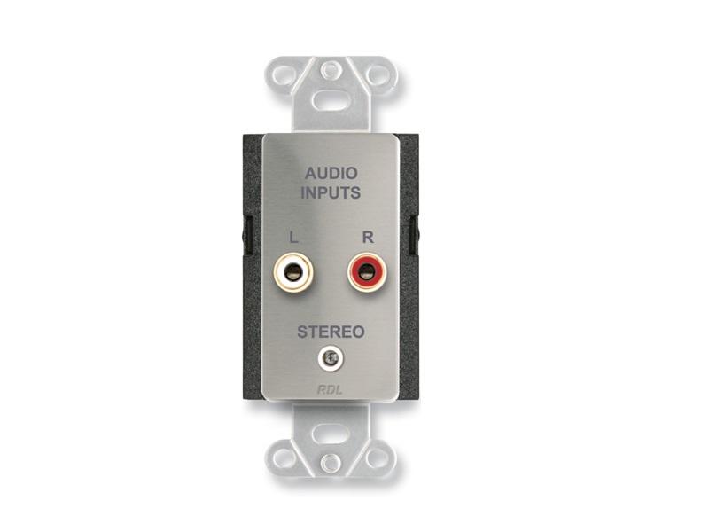 DS-CIJ3D Audio Extender with Consumer Input Jacks/Stereo/Stainless by RDL