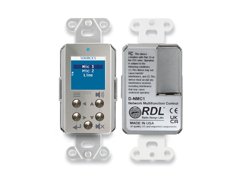 DS-NMC1 Network Remote Control with Screen by RDL