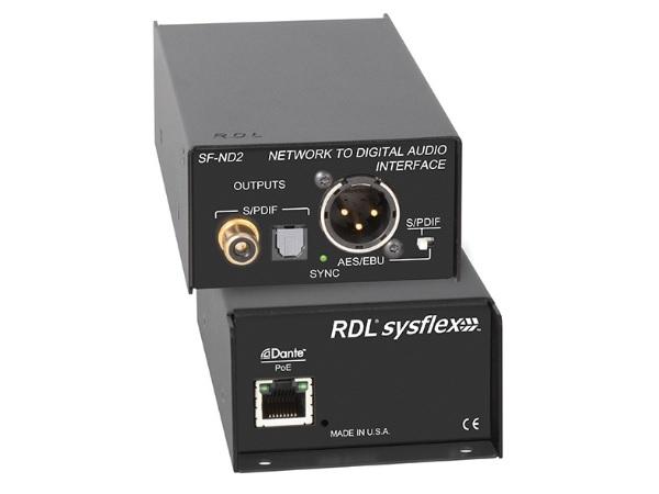 SF-ND2 Network to Digital Audio Interface by RDL