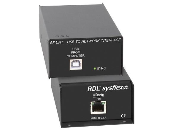 SF-UN1 USB to Dante Network Interface by RDL