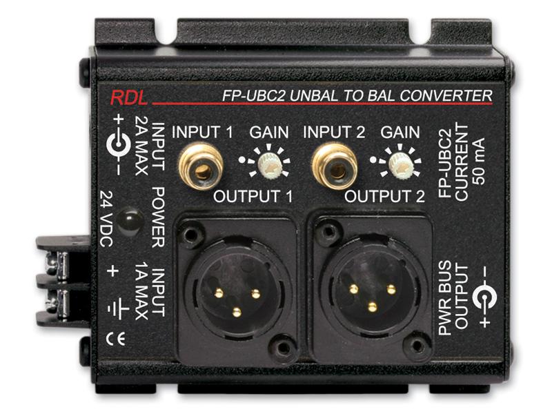 FP-UBC2 2 Channel Unbalanced to Balanced Converter by RDL