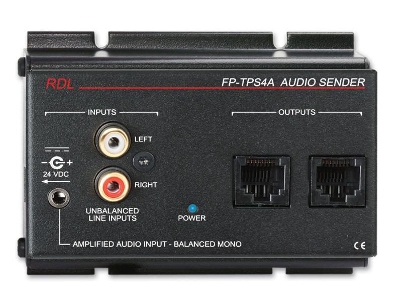 FP-TPS4A Format-A Two-Pair Audio Extender (Transmitter) by RDL
