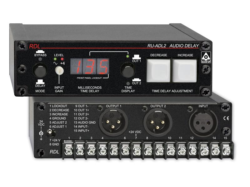 RU-ADL2 Professional Audio Delay by RDL