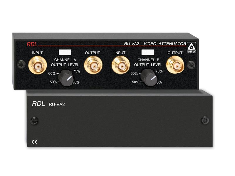 RU-VA2 BNC Dual Adjustable Video Attenuator by RDL