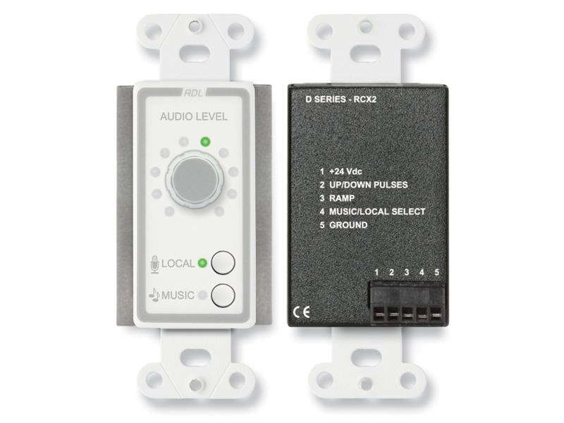 D-RCX2 Room Control for RCX-5C Room Combiner - Decora by RDL