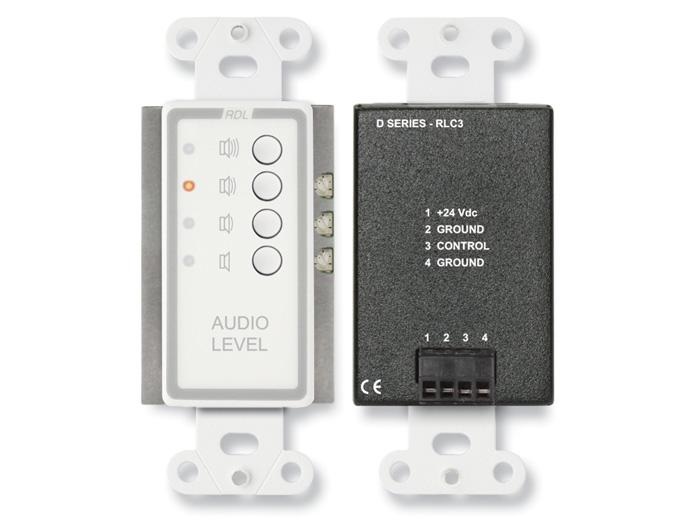D-RLC3 Remote Level Controller - Preset Levels by RDL