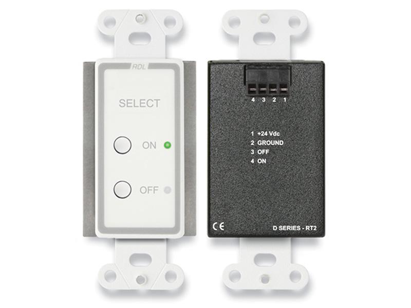 D-RT2 Remote Control Selector - Power On/Off by RDL