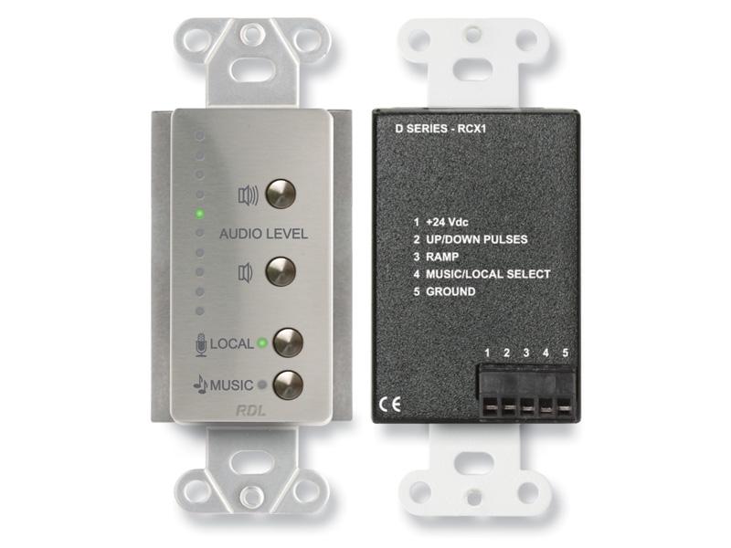 DS-RCX1 Room Control for RCX-5C Room Combiner/Decora Stainless by RDL