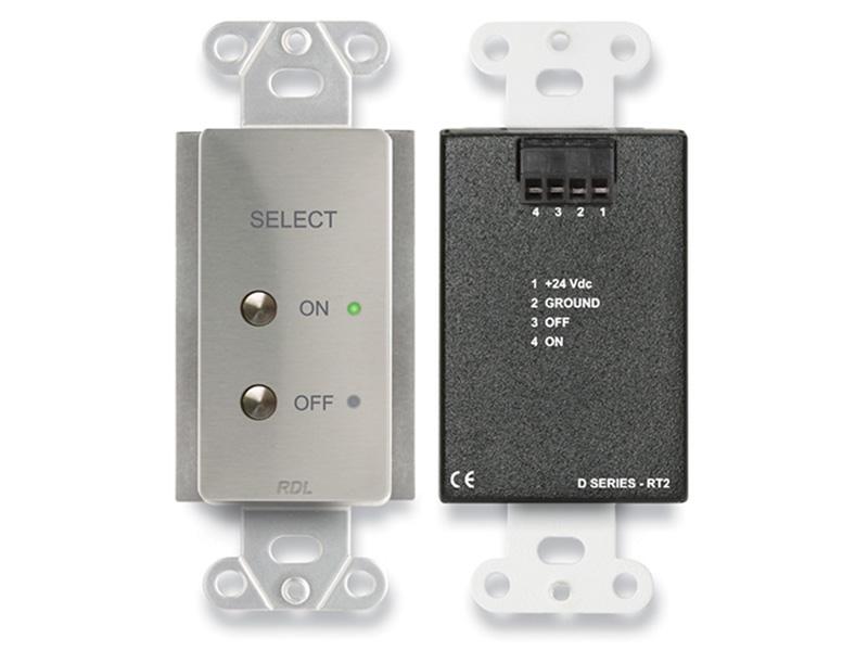 DS-RT2 Remote Control Selector/stainless steel by RDL