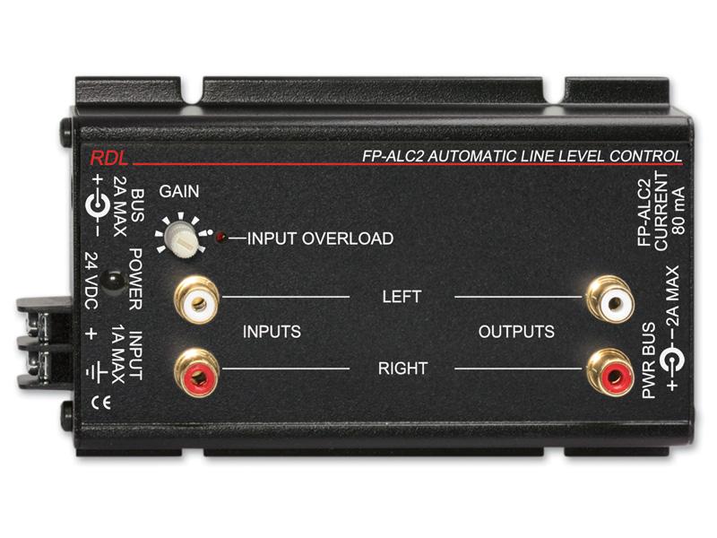 FP-ALC2 Automatic Level Control/Stereo Phono Jacks by RDL