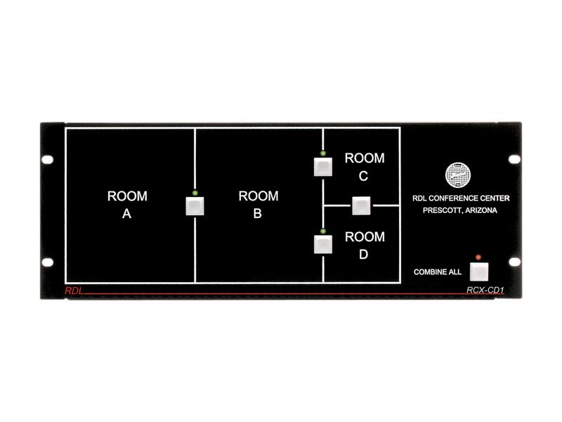 RCX-CD1 Remote Control for RCX-5C Room Combiner by RDL