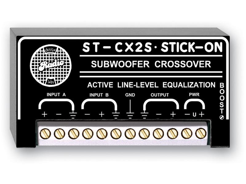 ST-CX2S Subwoofer Crossover Filter by RDL