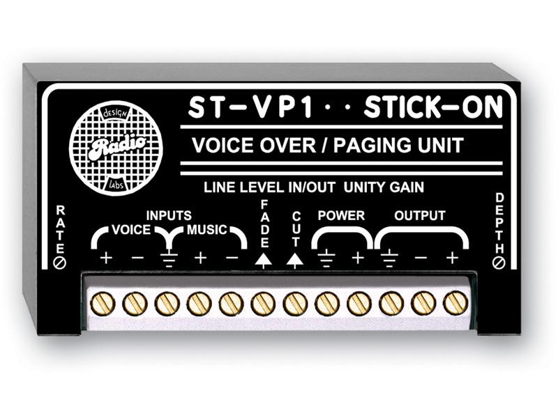 ST-VP1 Voice-Over/Paging Module by RDL