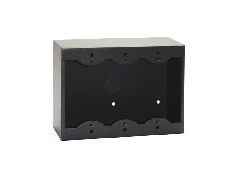 SMB-3B Triple Surface Mount Box for Decora Remote Controls and Panels/Black by RDL