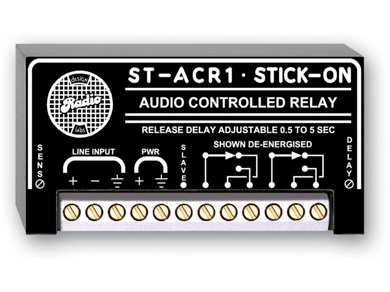 ST-ACR1 Line-Level Controlled Relay by RDL