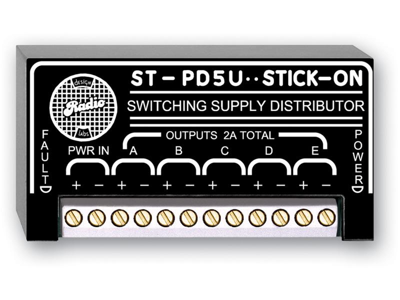 ST-PD5U Power Supply Distributor - Switching - PS-24AS/KS/V2A by RDL