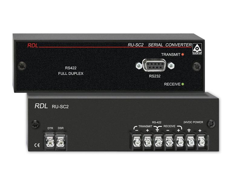 RU-SC2 RS-232/422 Serial Converter/Full-Duplex by RDL