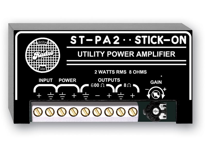 ST-PA2 2 Watt Utility Audio Amplifier by RDL