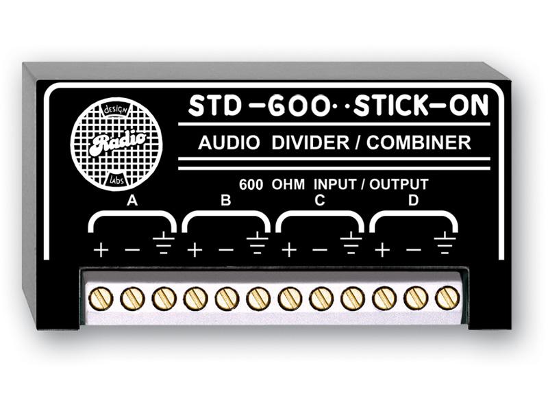 STD-600 600 Ohm Passive Audio Divider-Combiner by RDL