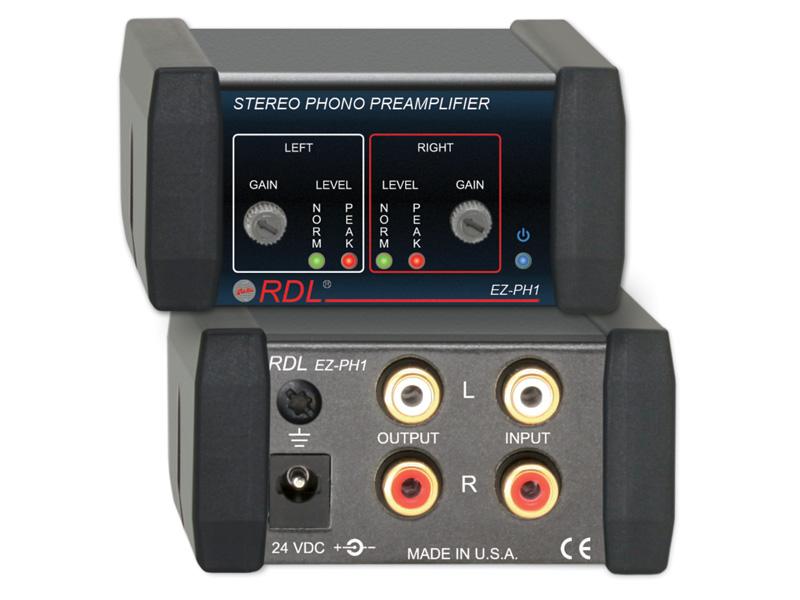 EZ-PH1-b Stereo Phono Preamplifier by RDL