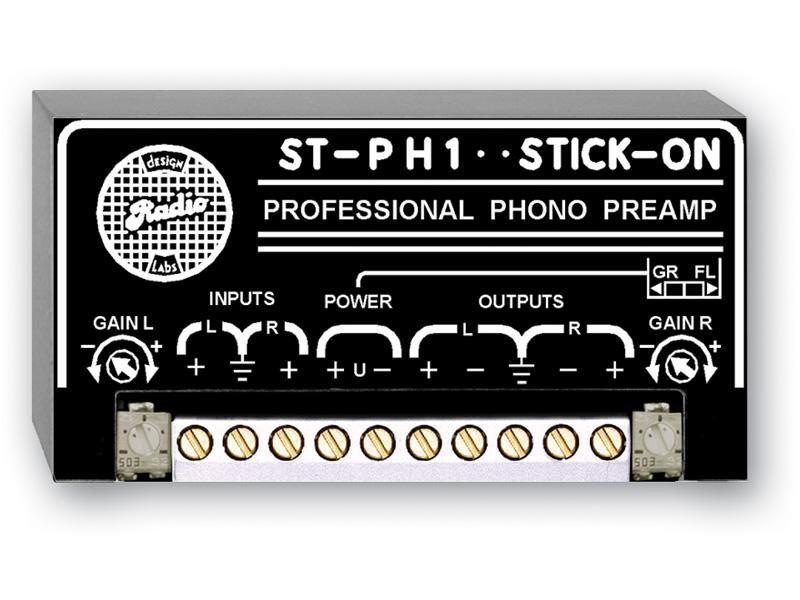 ST-PH1 Stereo Phono Preamplifier by RDL