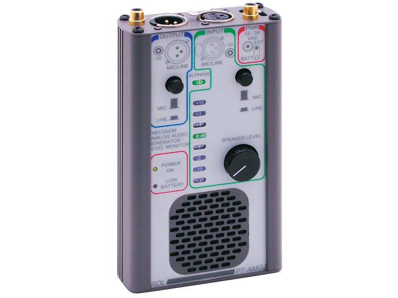 PT-AMG2 Portable Audio Signal Generator and Monitor by RDL