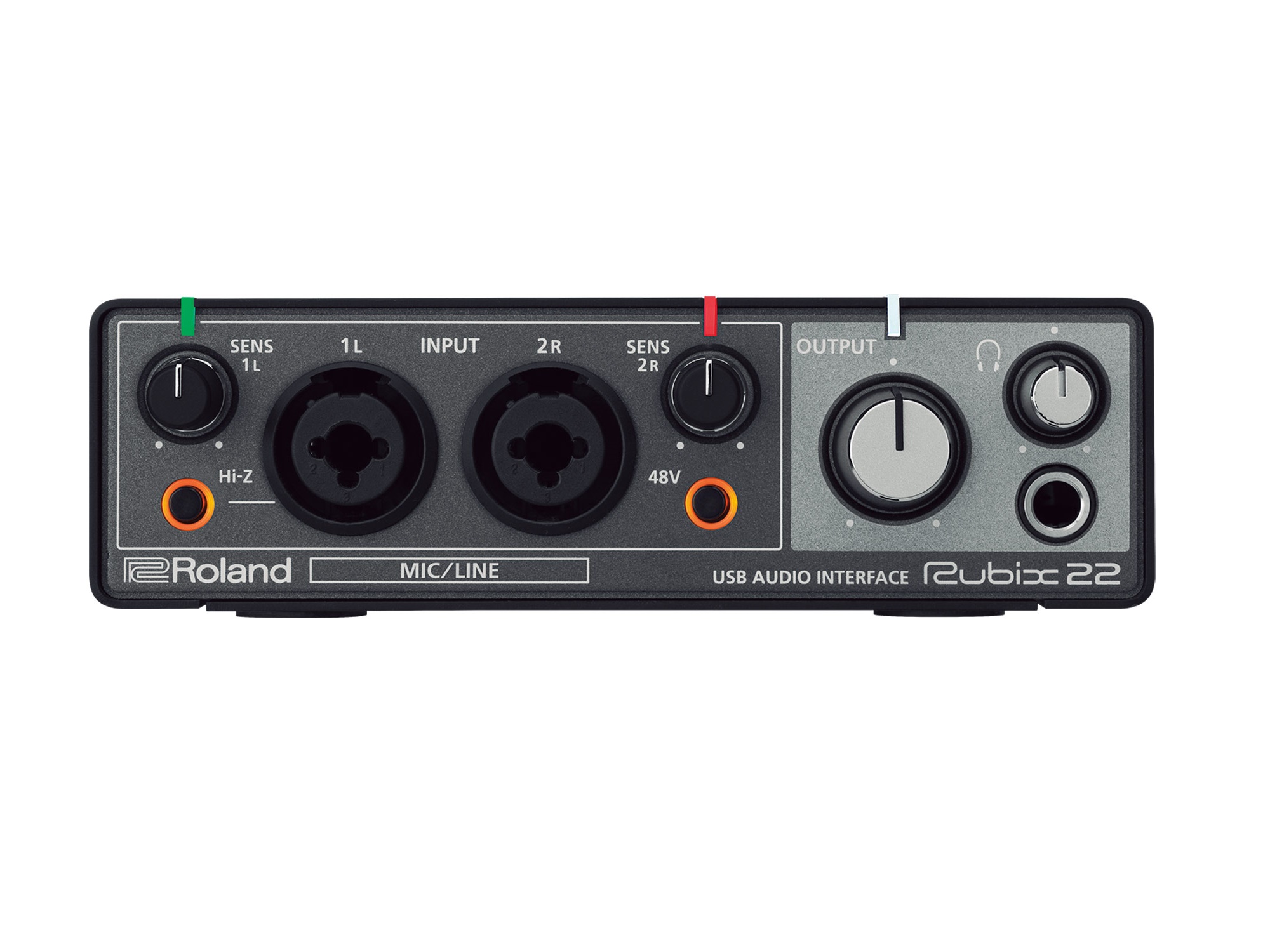 Rubix22 2-In/2-Out USB Audio Interface by Roland