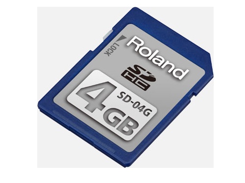 SD-04G Industrial SLC type 4GB SD Card by Roland