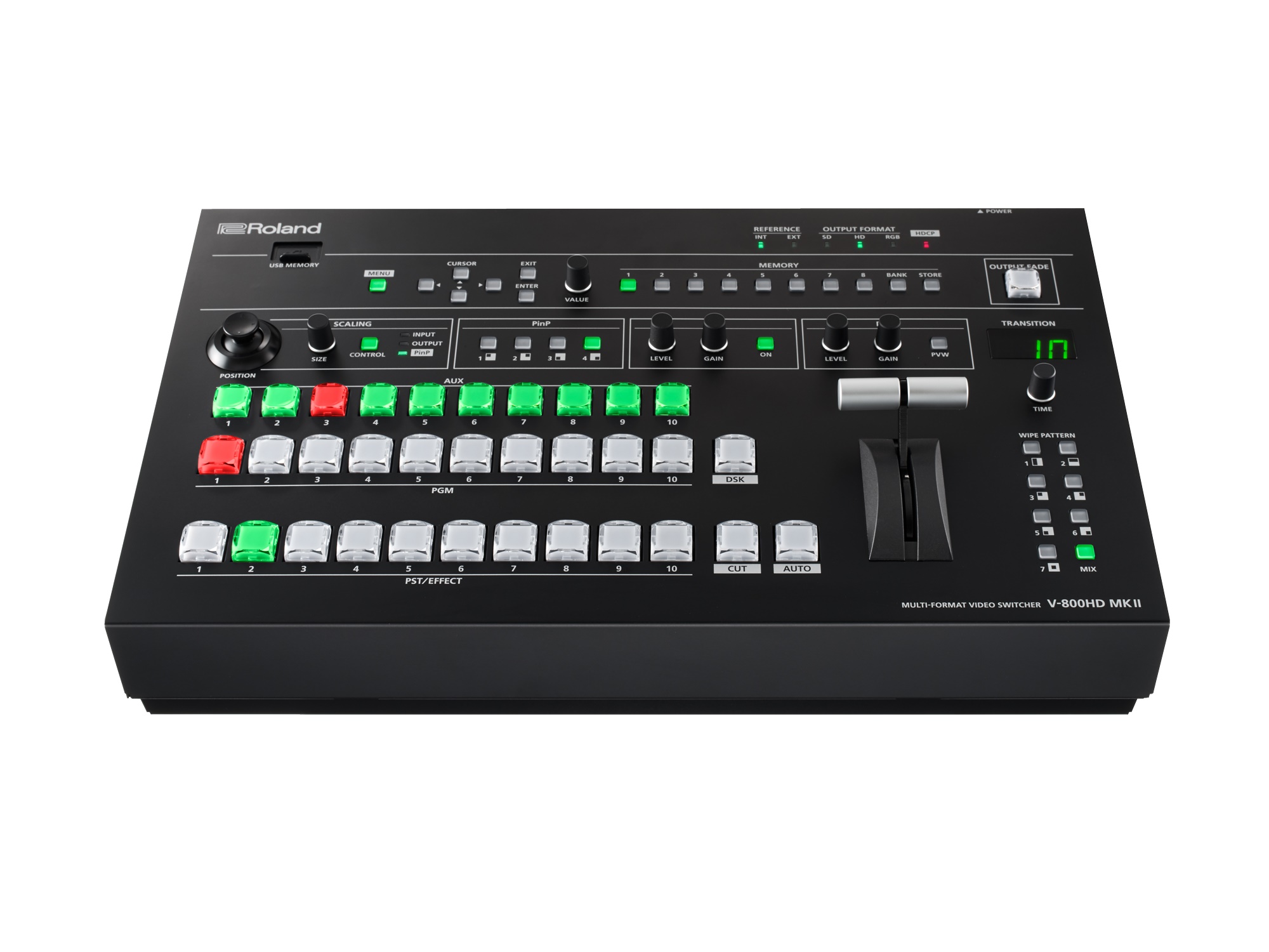 V-800HDMKII 8-Channel Multi-Format Video Switcher by Roland