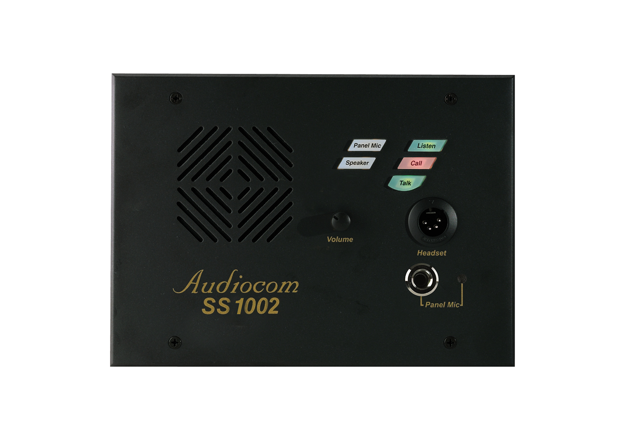 RTS SS-1002 1-Channel Intercom Station/Headset/PanelMic/Loop-Through