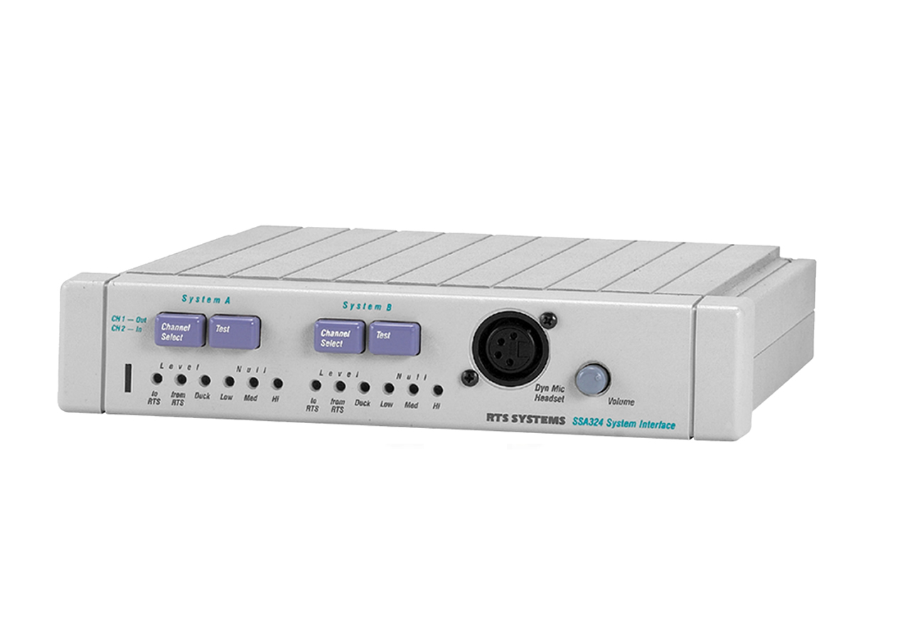 RTS SSA324 2W/4W Intercom Interface Call Signal 1RU Half-Rack