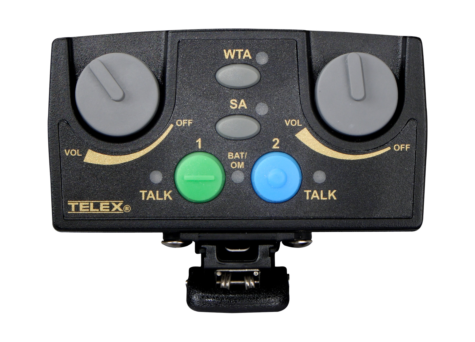 RTS TR-82N-FD UHF 2-Channel Narrowband Beltpack Dual Listen