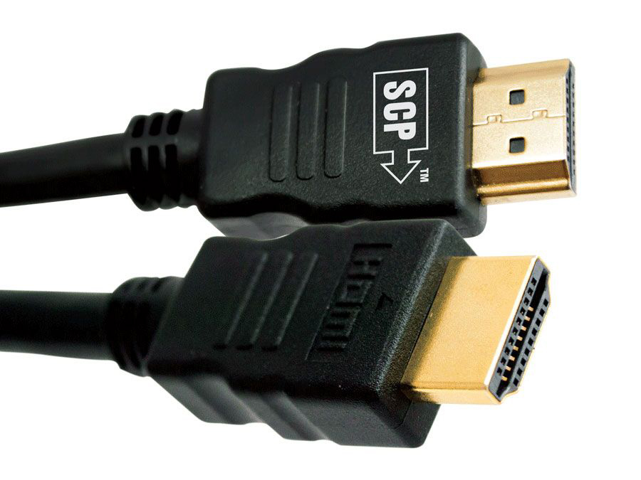 944E-10 4K/Ultra HD 18 Gbps High Speed HDMI Cable with Ethernet - 10ft/3m by SCP